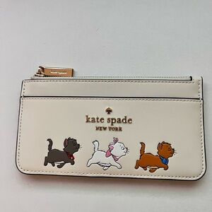 Kate Spade Aristocats Wallet Card Case